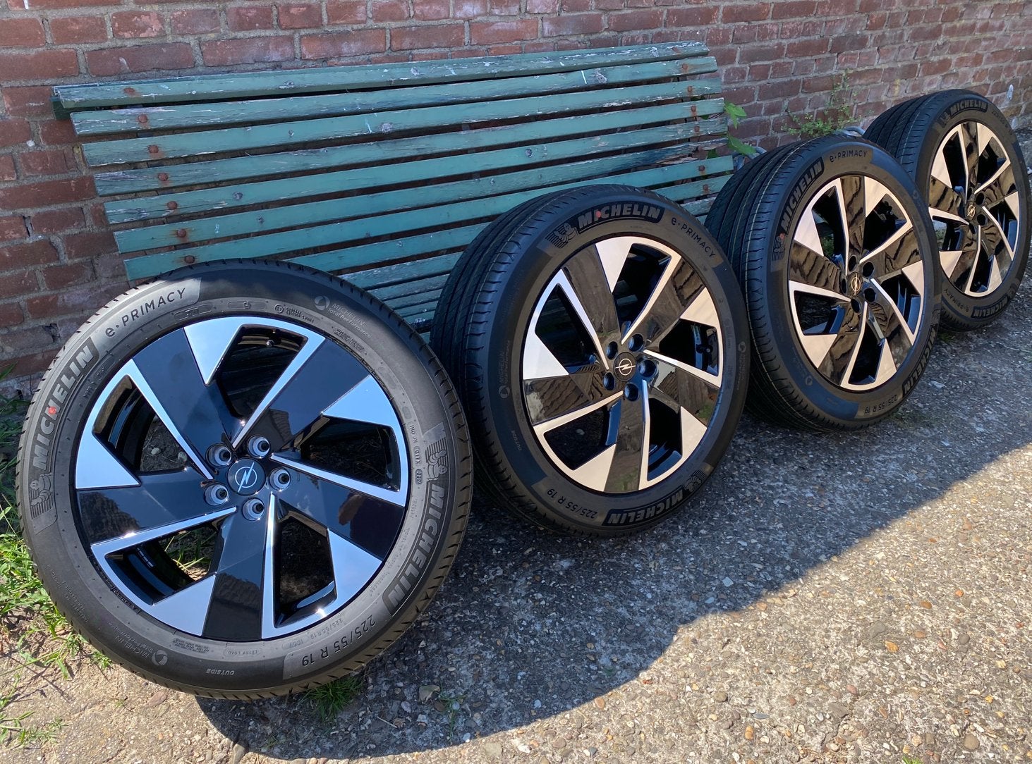 NIEUWE 19” Opel Grandland B velgen NIEUWE 225/55R19 Michelin, Auto-onderdelen, Banden en Velgen, 19 inch, Banden en Velgen, Nieuw
