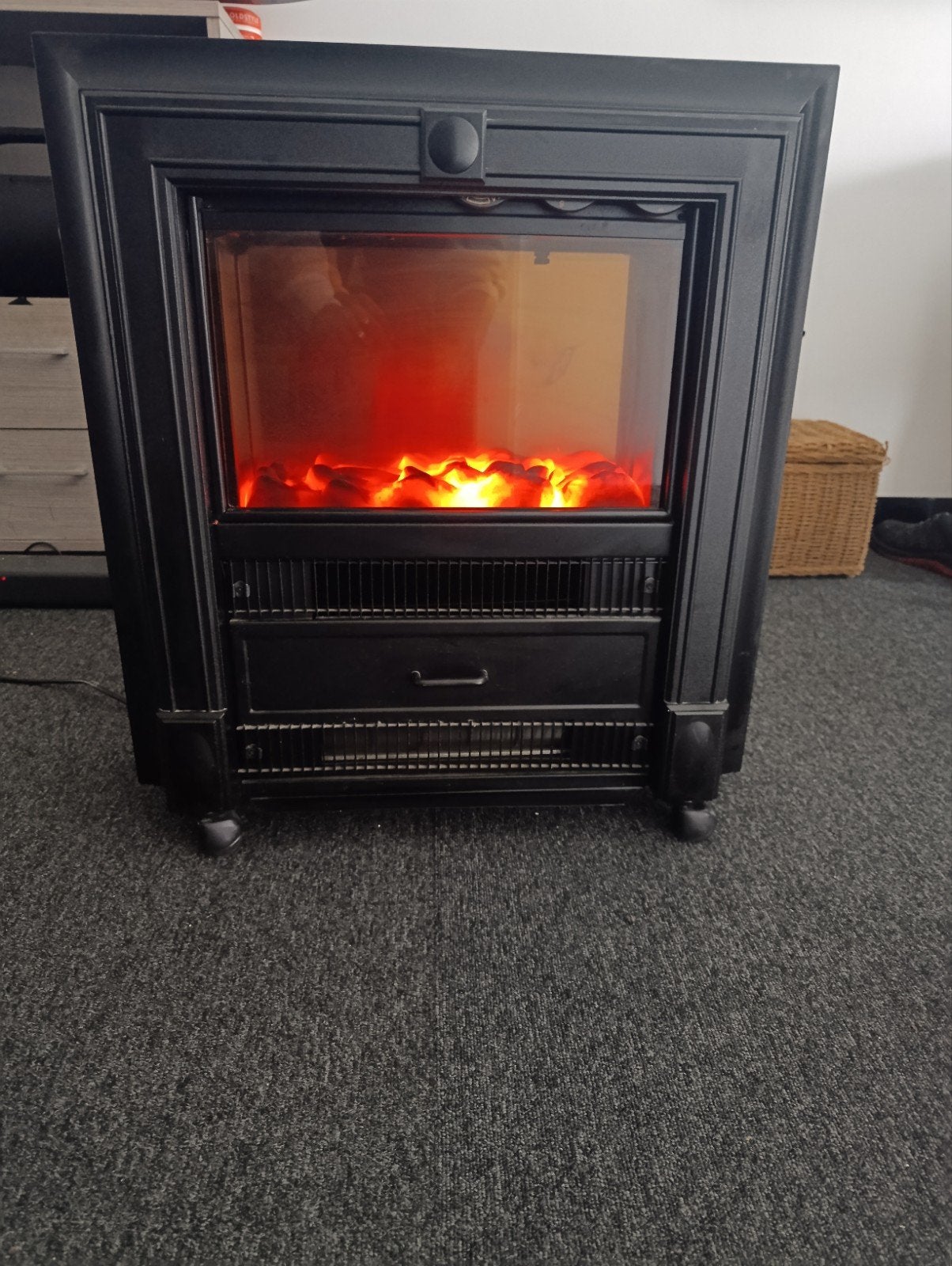 Elektrische Sfeerhaard  Ventilatorverwarming - Classic Fir, Huis en Inrichting, Kachels, Ophalen, Gebruikt, Overige soorten, Elektrisch