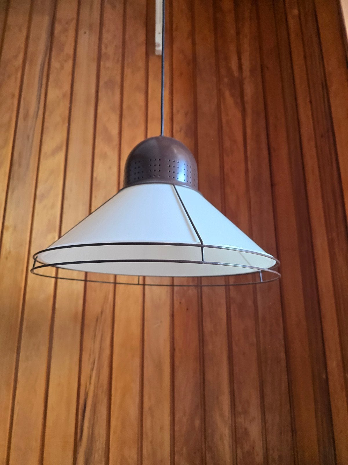 2 Vintage Woja Holland Hanglampen – Space Age, Ophalen of Verzenden
