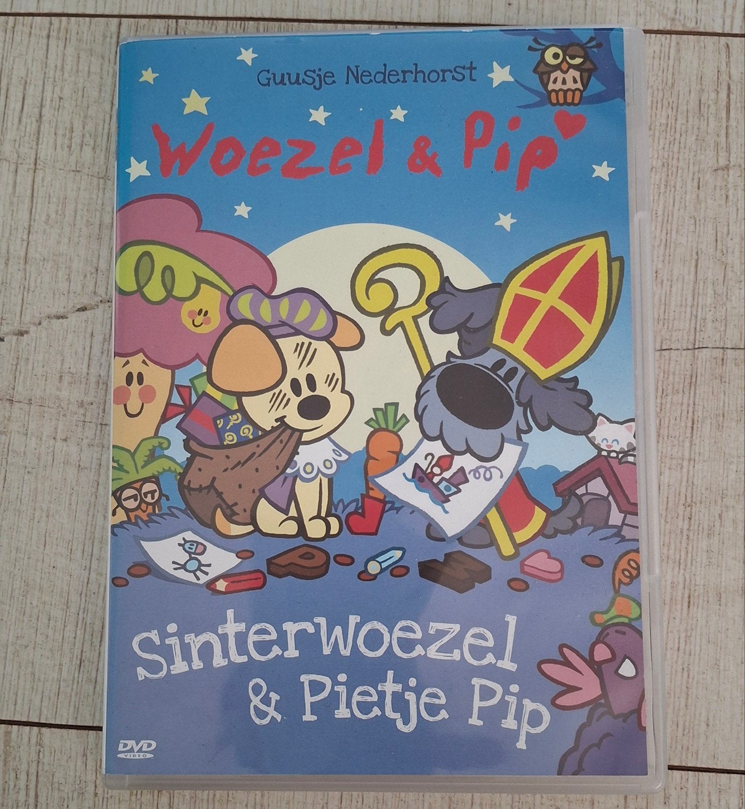 Woezel & Pip: Sinterwoezel & Pietje Pip DVD, Alle leeftijden, Zo goed als nieuw, Sinterklaas, Film