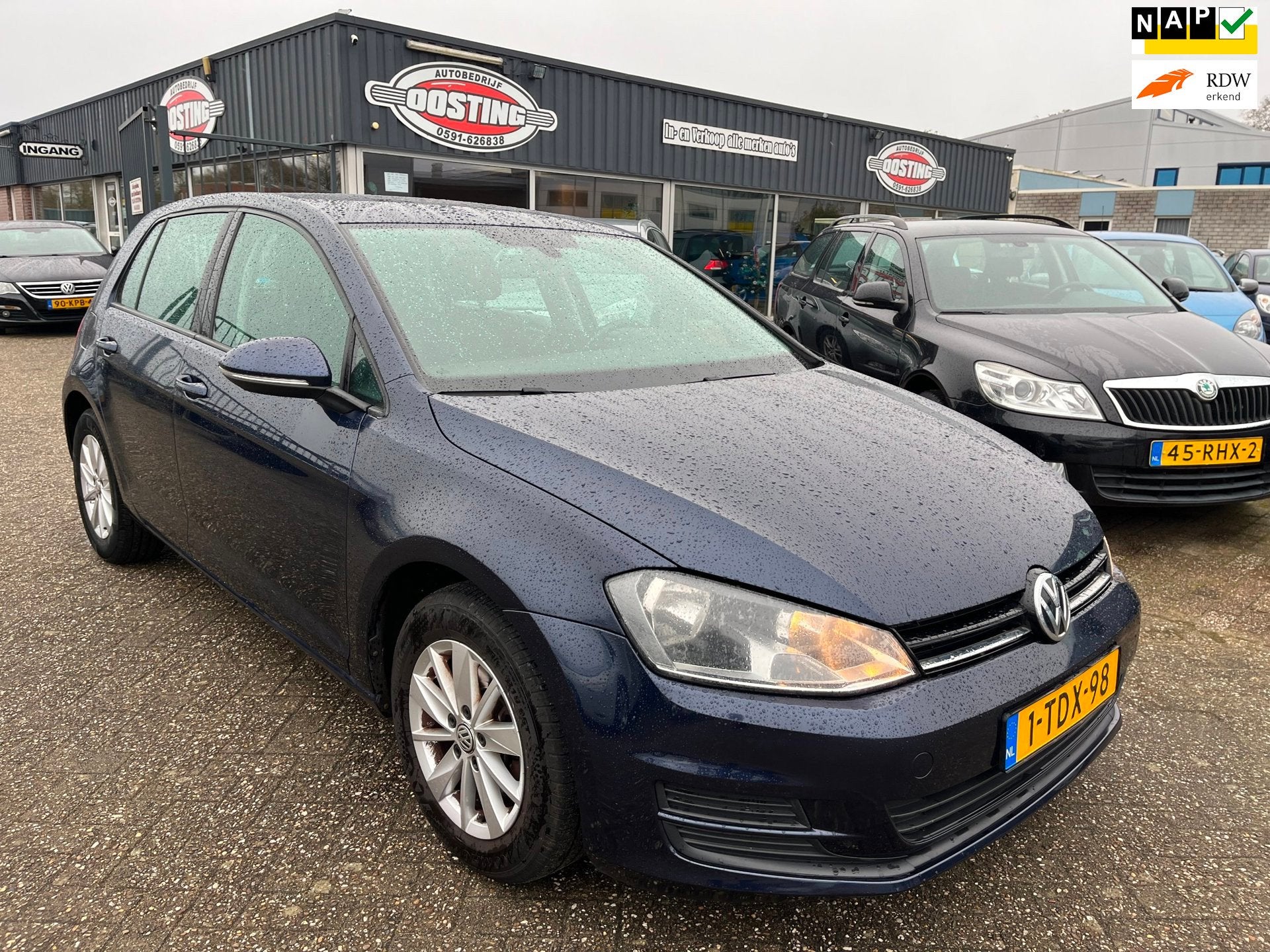 Volkswagen Golf 1.2 TSI Comfortline(st-bekr,clima,navi,5drs,, Voorwielaandrijving, Euro 5, Stof, Gebruikt
