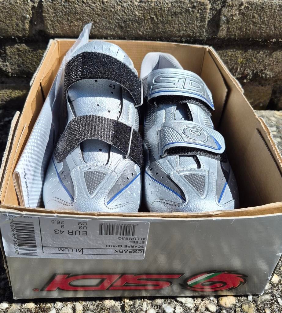 Wielrenschoenen Sidi  maat 43, Ophalen of Verzenden, Zo goed als nieuw, Helm