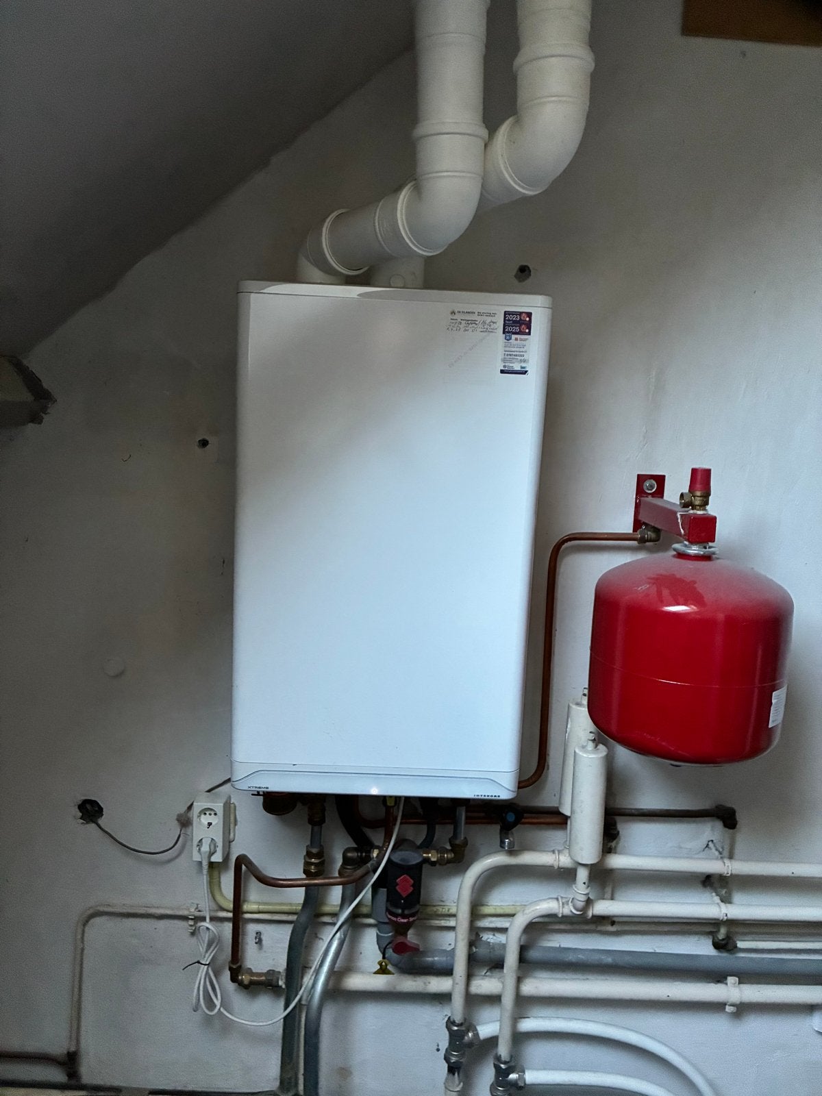 Intergas Xtreme 30 CW4 CV-ketel - Zo goed als nieuw, Ophalen, Hoog rendement (Hr), Cv-ketel of Combi-ketel, Minder dan 60 cm