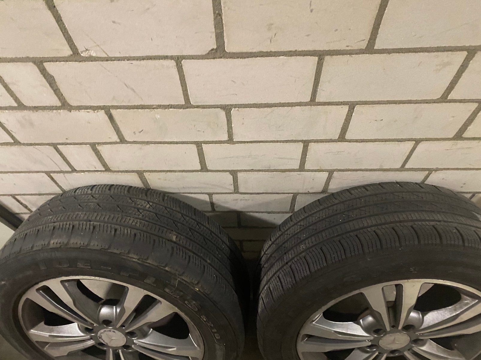 Autobanden vito w447 maatbanden 255 55 17, Ophalen, Gebruikt