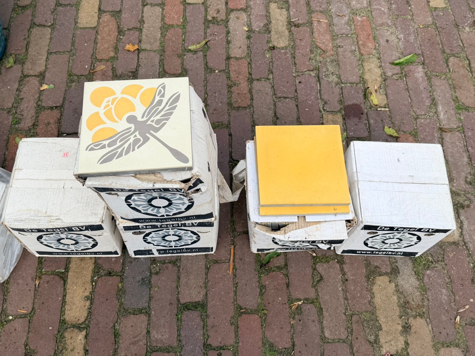 Cementtegels van De Tegel bv, Ophalen, Overige materialen, Zo goed als nieuw, 20 tot 40 cm