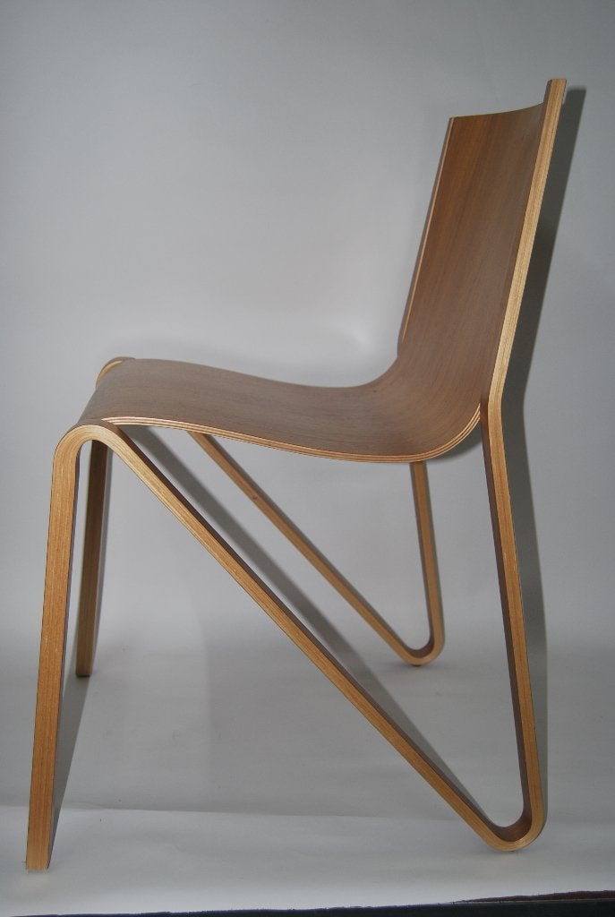 Zesty Plywood stoel Zweden Plywood collection, Huis en Inrichting, Stoelen, Ophalen, Zo goed als nieuw, Hout, Eén