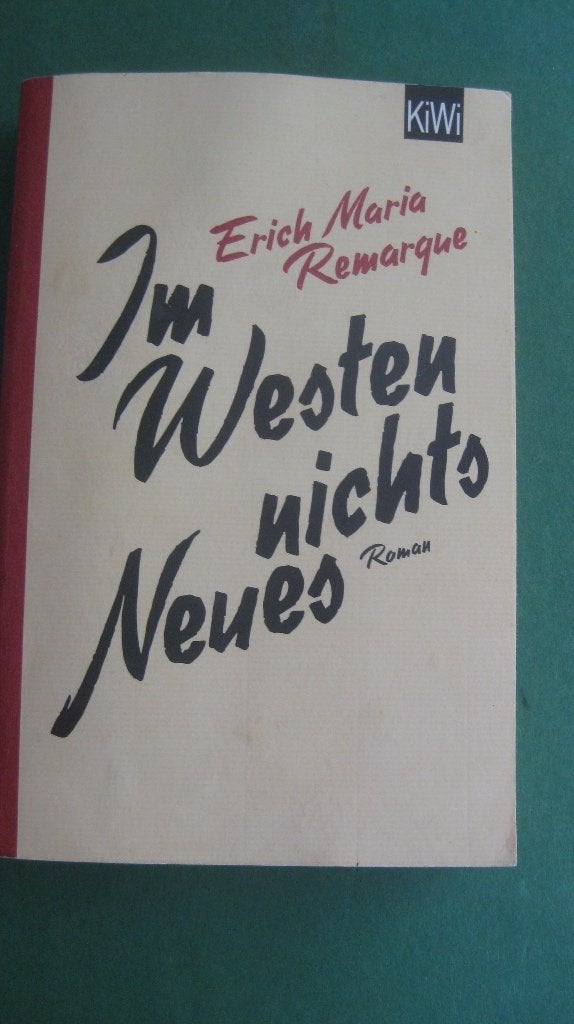 Erich Maria Remarque - Im Westen nichts Neues, Boeken, Ophalen of Verzenden, Zo goed als nieuw, Voor 1940, Algemeen
