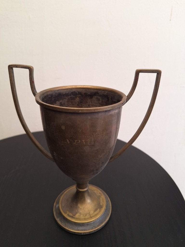 Antieke Schaak Kampioenschap Beker NPV 1924 / 1925, Antiek en Kunst, Ophalen