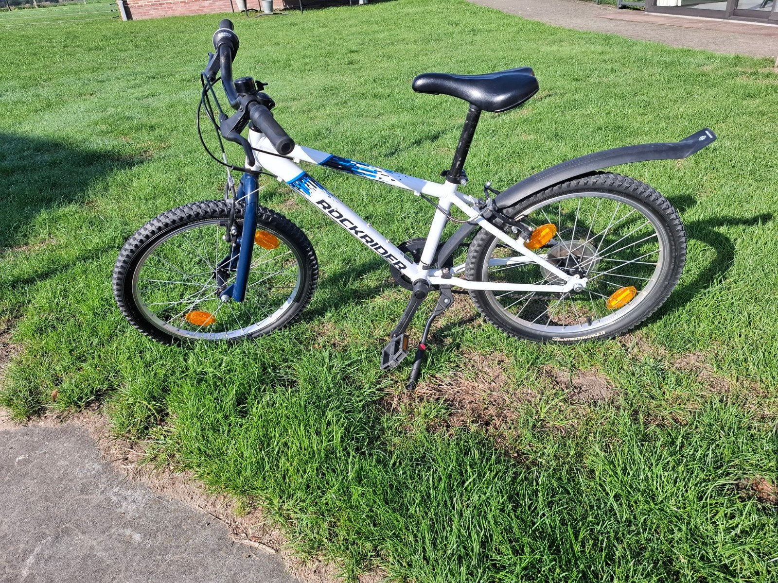 Rockrider kinderfiets 20 inch - Zo goed als nieuw, Ophalen, Zo goed als nieuw, Velgrem, Rockrider
