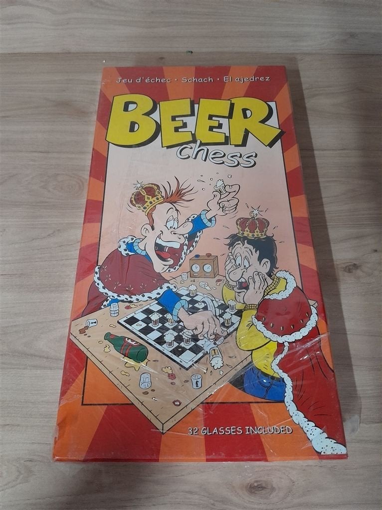Beer Chess - Schaak spel met glaasjes - s5072