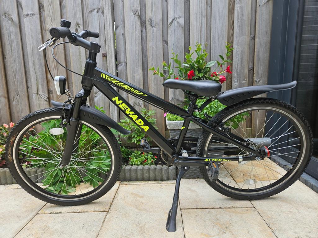Zo goed als nieuw jongensfiets 24 inch Altec Nevada, Ophalen, Zo goed als nieuw, 24 inch