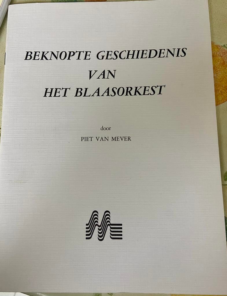 Beknopte geschiedenis van het blaasorkest - v. Mever (Nieuw), Verzenden, Nieuw, Les of Cursus