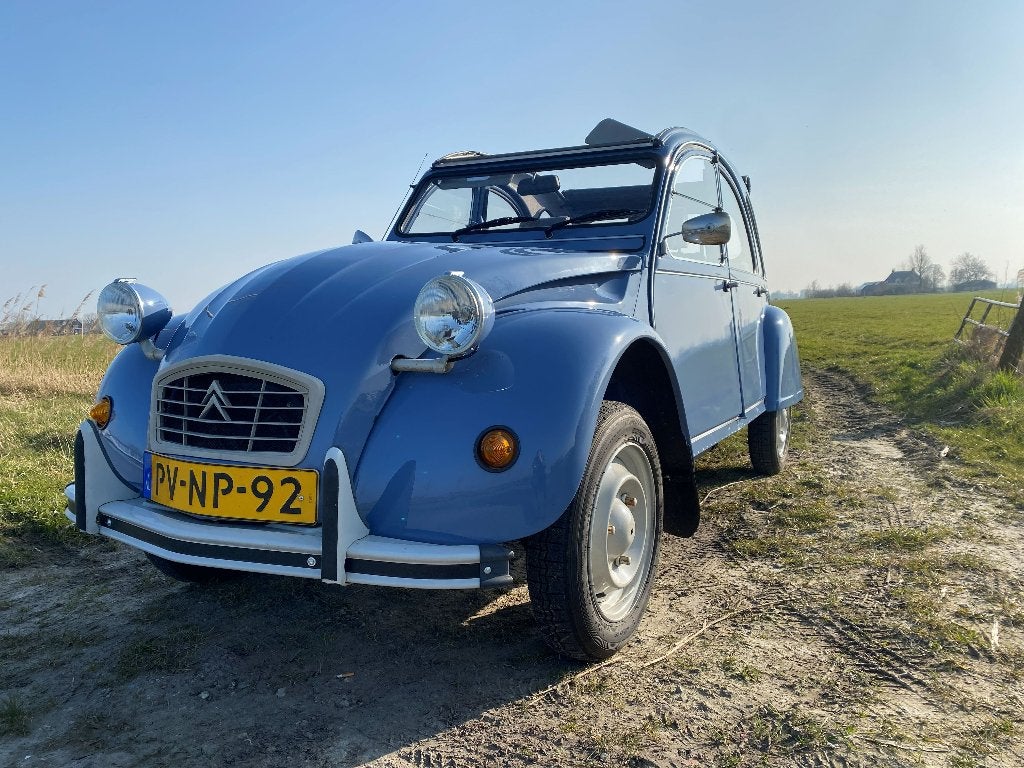 Citroën 2CV 0.6 Club S6 1989 Blauw, Voorwielaandrijving, 602 cc, 2CV, Blauw