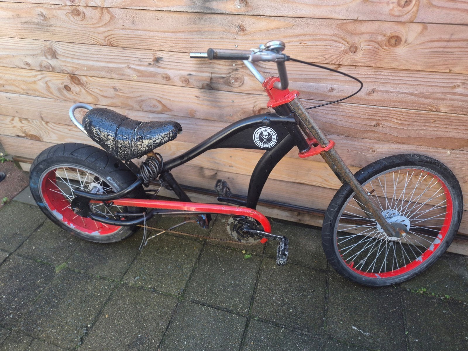 Unieke Chopper Fiets - Custom Gebouwd, Fietsen en Brommers, Ophalen, Gebruikt, Custom Build