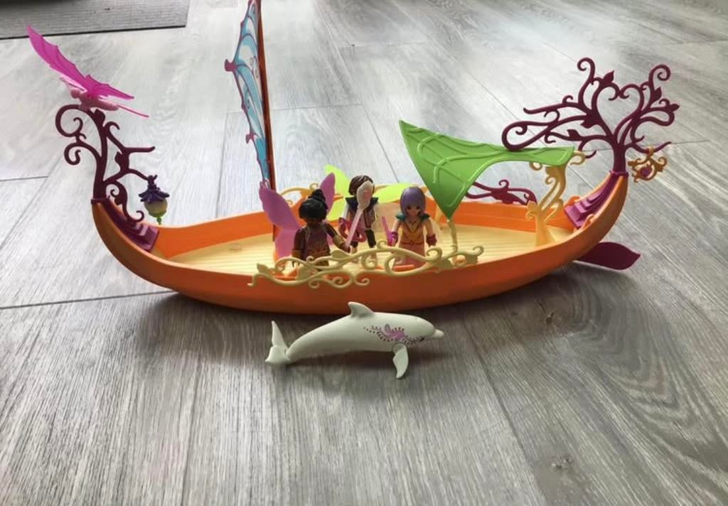 Playmobil 9133: feeenboot, Ophalen, Zo goed als nieuw