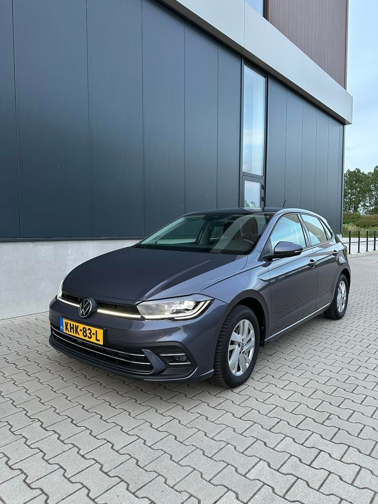 Volkswagen Polo 1.0 TSI IQ ACC Lane Assist 110pk DSG, Stof, Euro 6, Bedrijf, Grijs