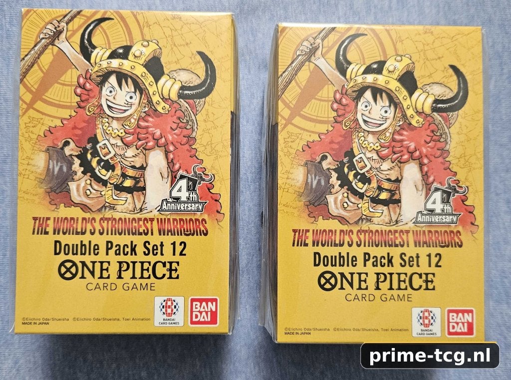 One Piece Double Pack Set Vol.12 [DP-12] – OP-17, Ophalen, Nieuw, Boosterbox, Foil
