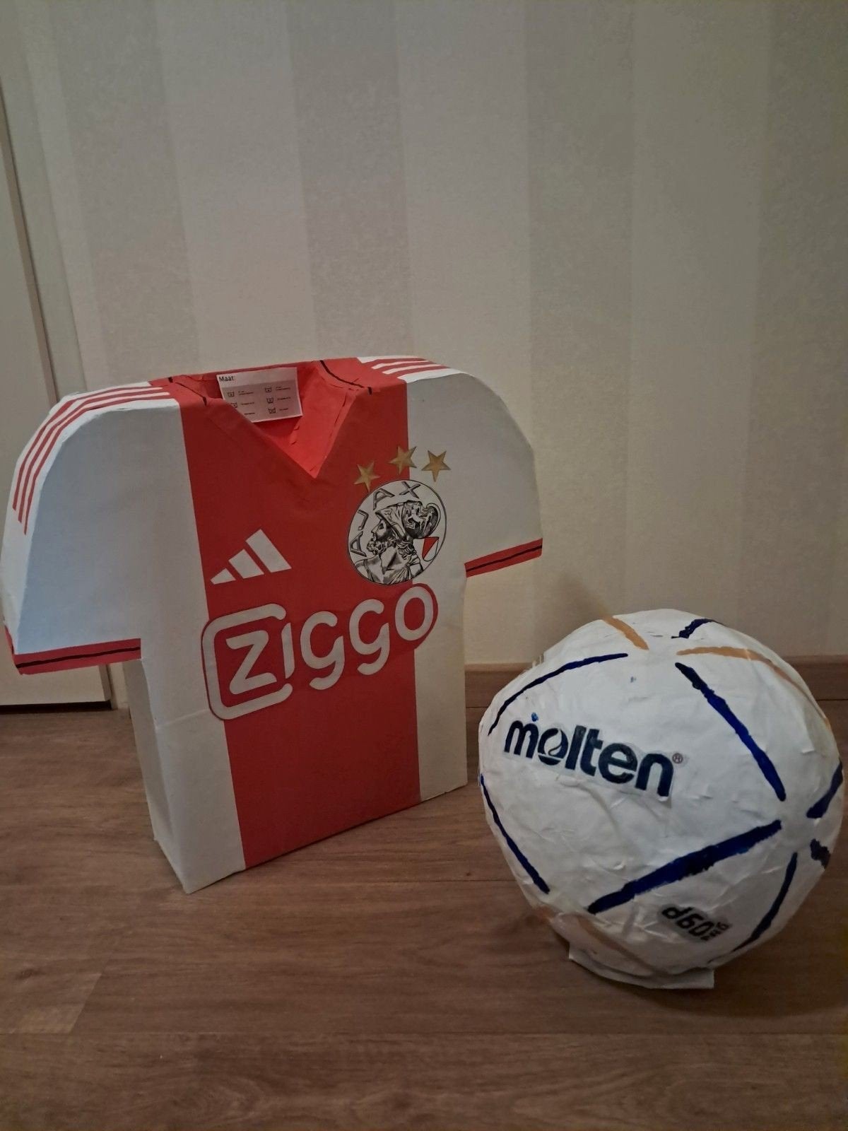 Surprise voetbal shirt of bal op maat gemaakt, Ophalen of Verzenden, Nieuw