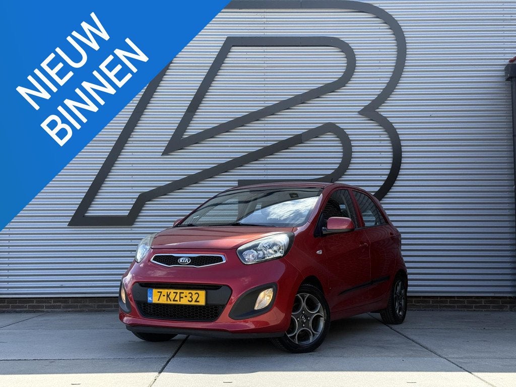 Kia Picanto 1.0 CVVT ISG Comfort Pack Airco|Navi|Elek ramen|, Auto's, Kia, Voorwielaandrijving, Euro 5, Stof, Gebruikt