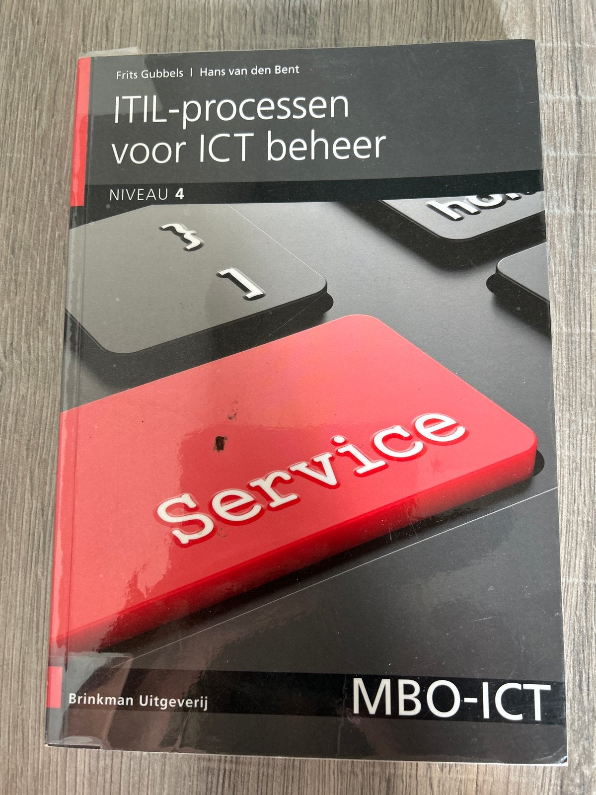 ITIL-processen voor ICT beheer MBO-ICT Niveau 4, Boeken, Ophalen of Verzenden, Beta, Zo goed als nieuw, MBO
