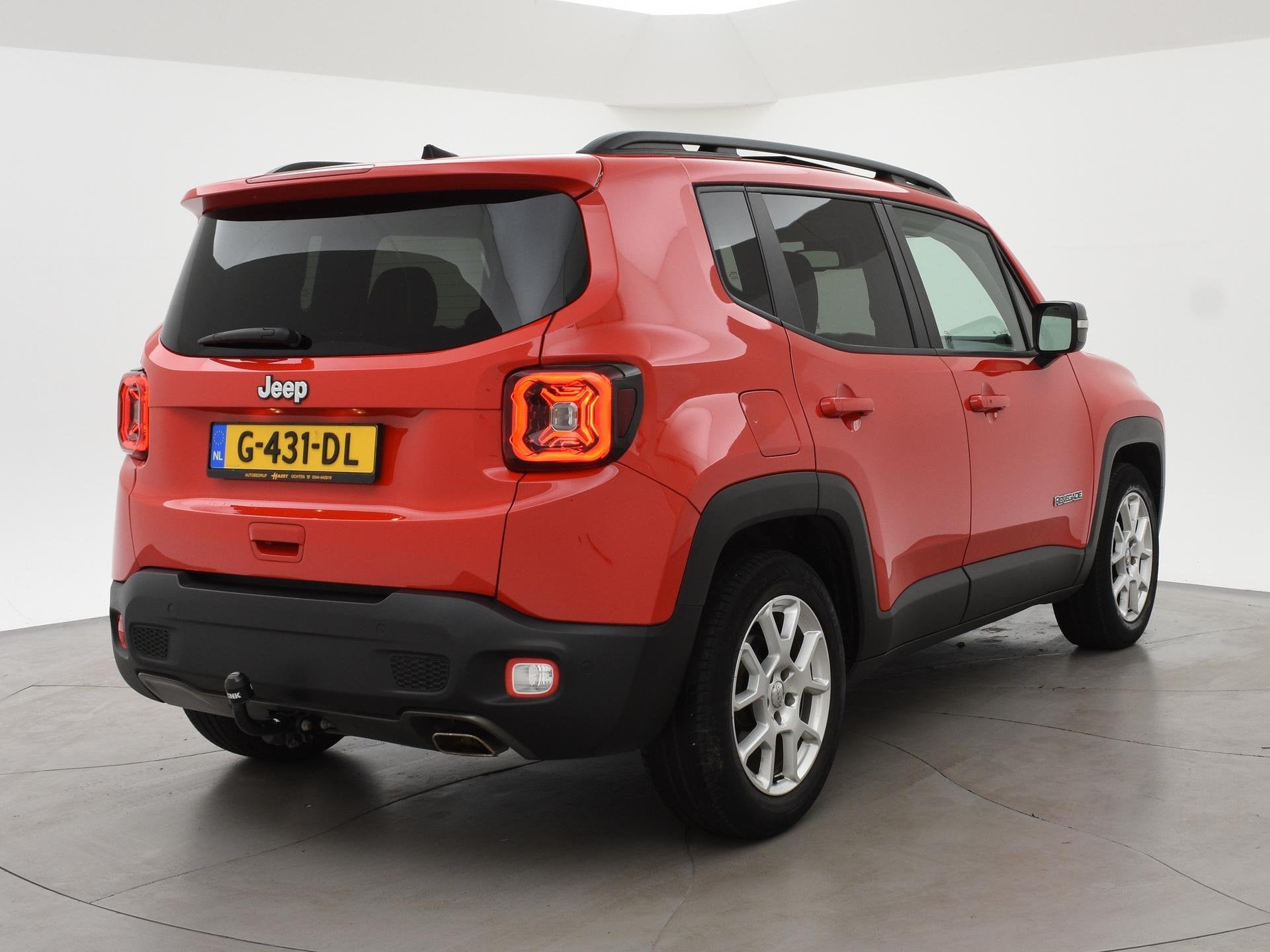 Jeep Renegade 1.0T LIMITED + PANORAMA | TREKHAAK | LEDER | A, Auto's, Jeep, Voorwielaandrijving, Stof, Origineel Nederlands, Bedrijf