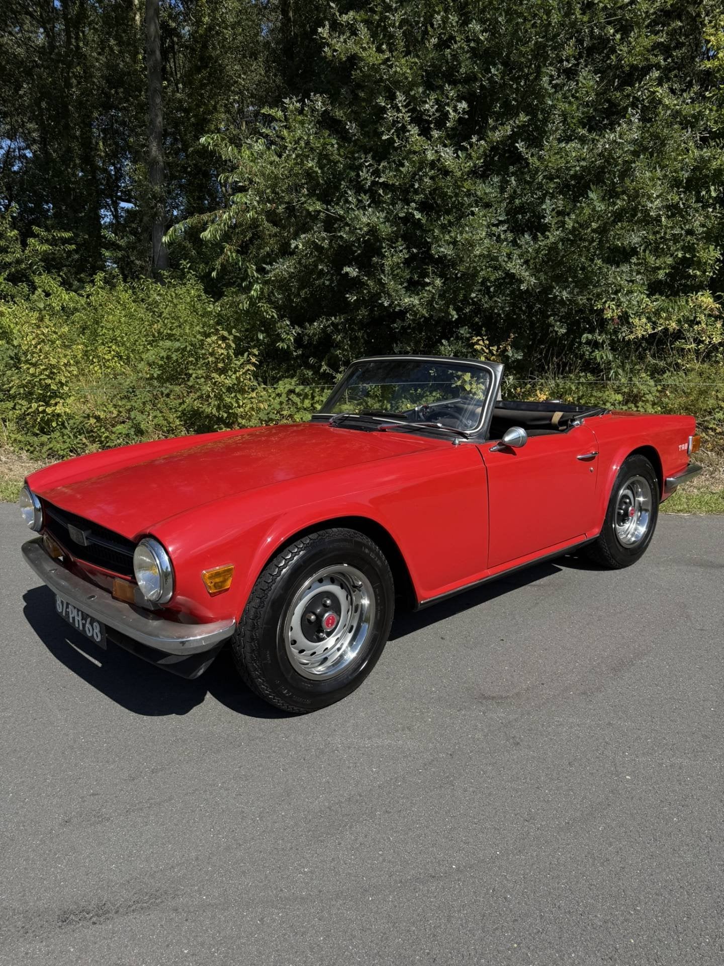 Triumph TR6 Soft Top (bj 1969), Achterwielaandrijving, Cabriolet, Triumph, 2498 cc