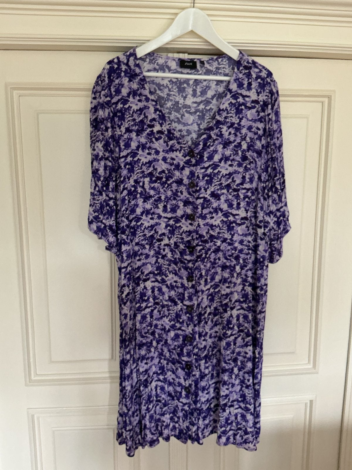 Zomerjurk Zizzi maat L, Ophalen of Verzenden, Zo goed als nieuw, Blauw, Jurk