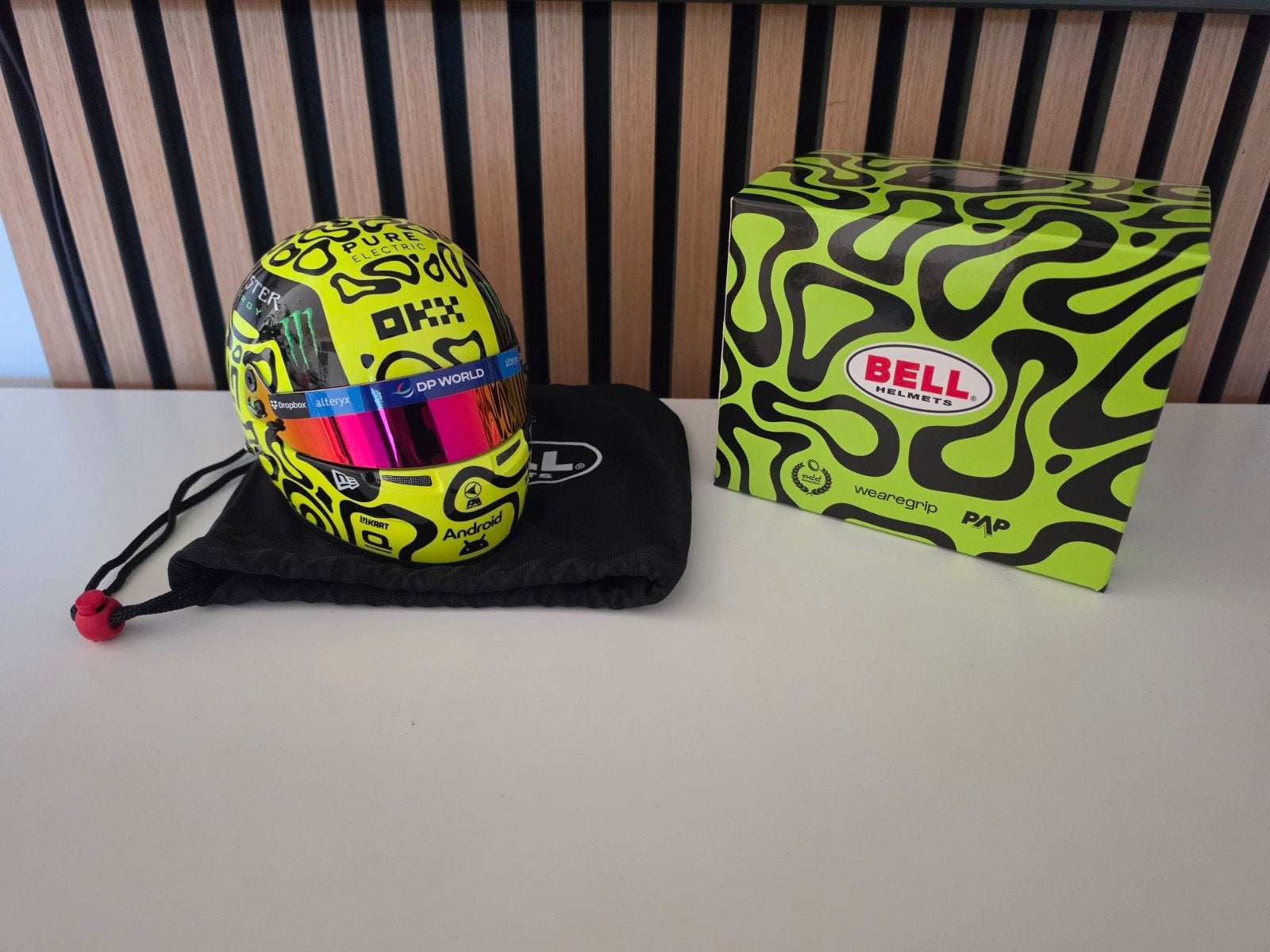 Lando Norris 2024 F1 1:2 Bell Helmet – McLaren – Nieuw, Ophalen of Verzenden, Nieuw, Formule 1