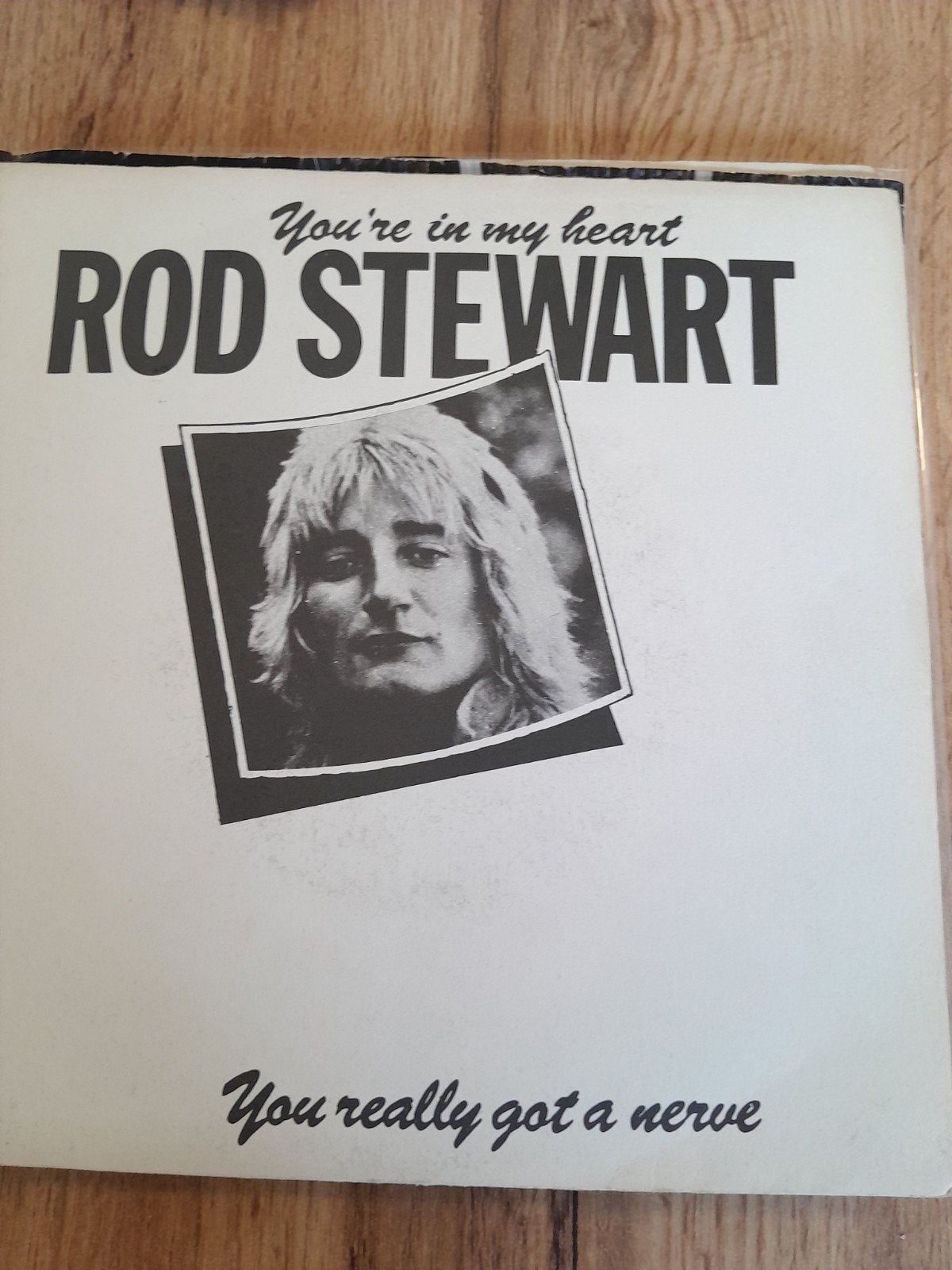 rod stewart 7inch you,re in my heart, Ophalen of Verzenden, Zo goed als nieuw, Pop
