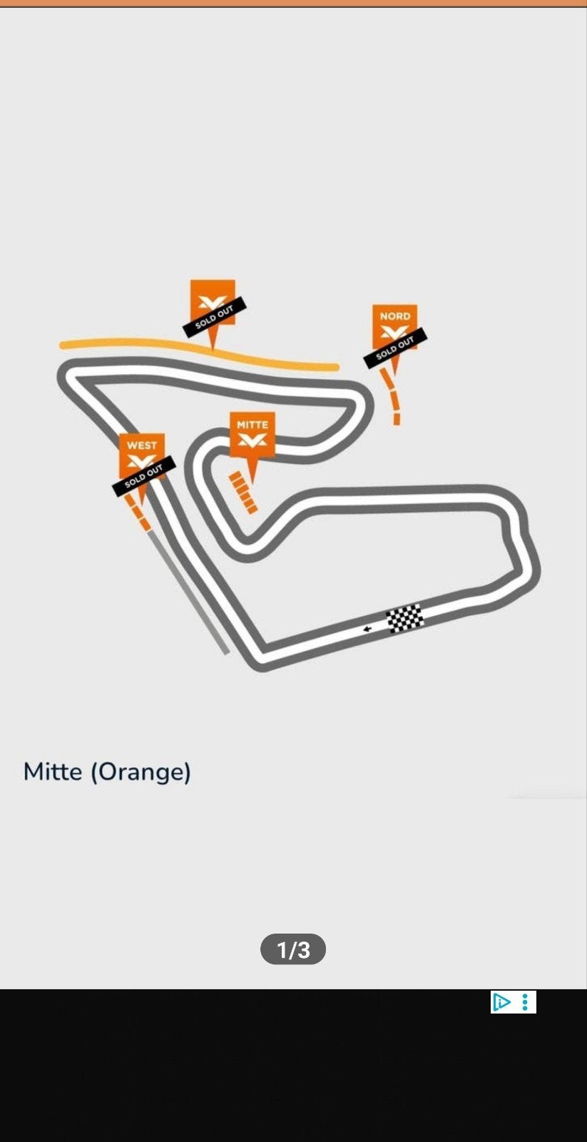 GP Oostenrijk  2026 2x weekendticket Mitte tribune, Twee personen