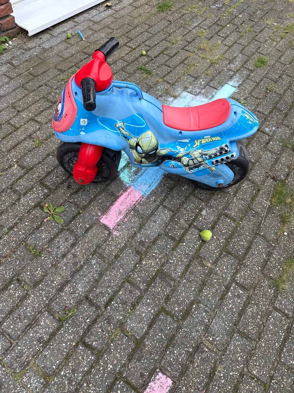 Spiderman loopmotor voor kinderen, Ophalen, Gebruikt, Loopfiets
