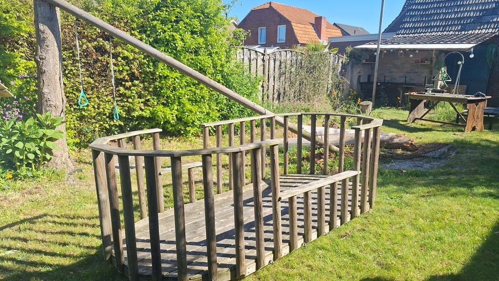 Tuin klimtoestel 2.90 x 1.40 x 0.90 - Gratis afhalen, Ophalen of Verzenden, Gebruikt, Klimwand