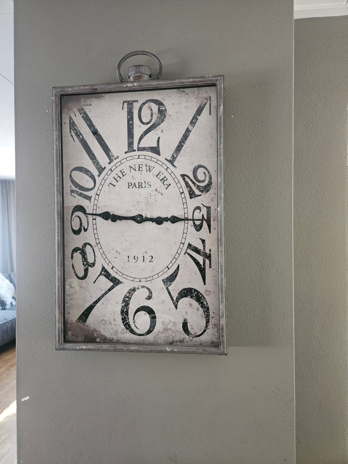 Grote wandklok, Huis en Inrichting, Ophalen, Zo goed als nieuw, Wandklok