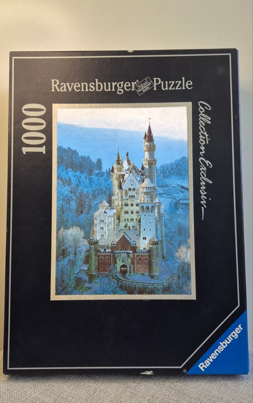 Ravensburger Legpuzzel Kasteel Neuschwanstein 1000 stukjes, Ophalen of Verzenden, 500 t/m 1500 stukjes, Zo goed als nieuw, Legpuzzel