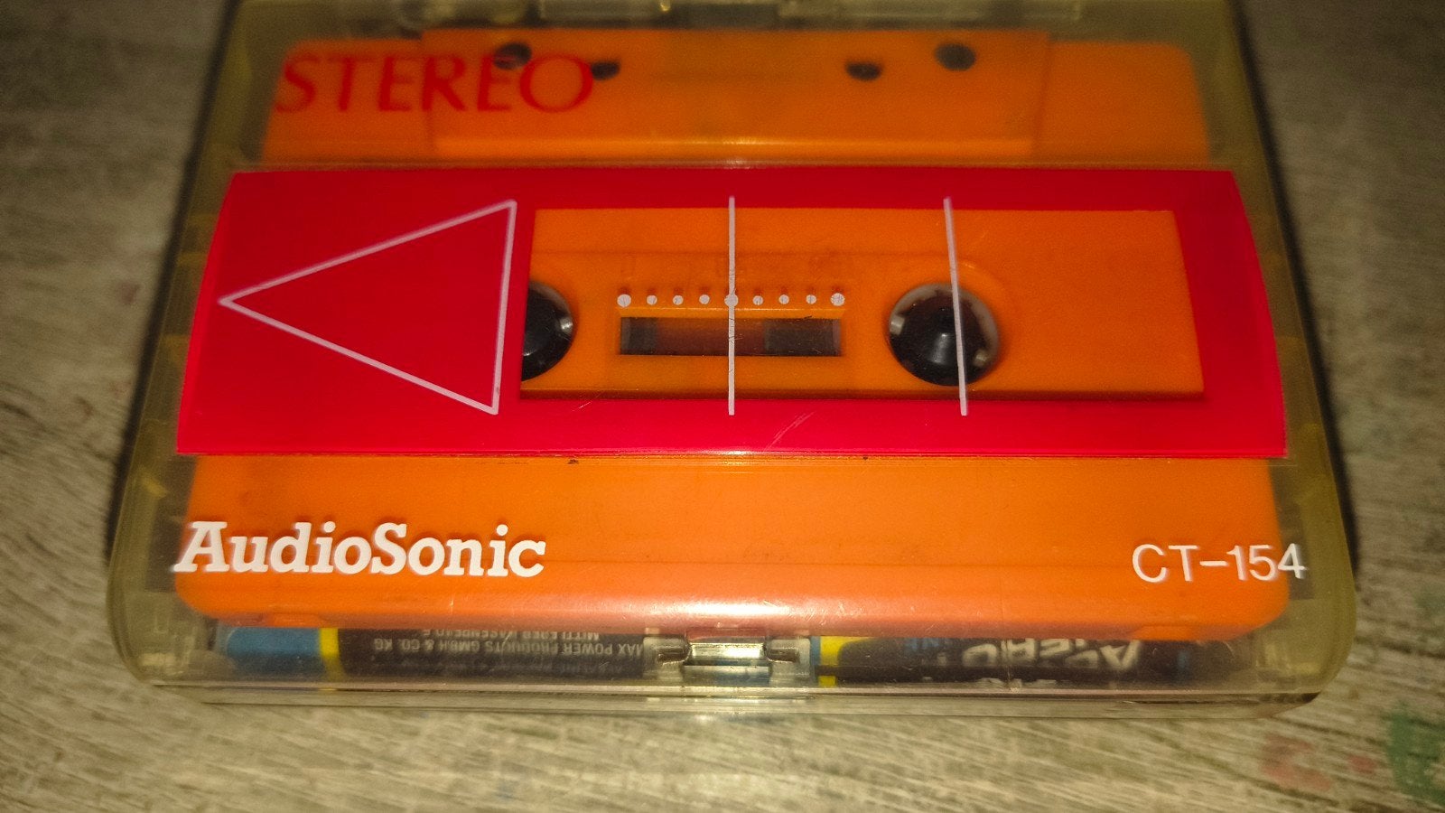 AudioSonic CT-154 Transparante Walkman, Ophalen of Verzenden, Walkman