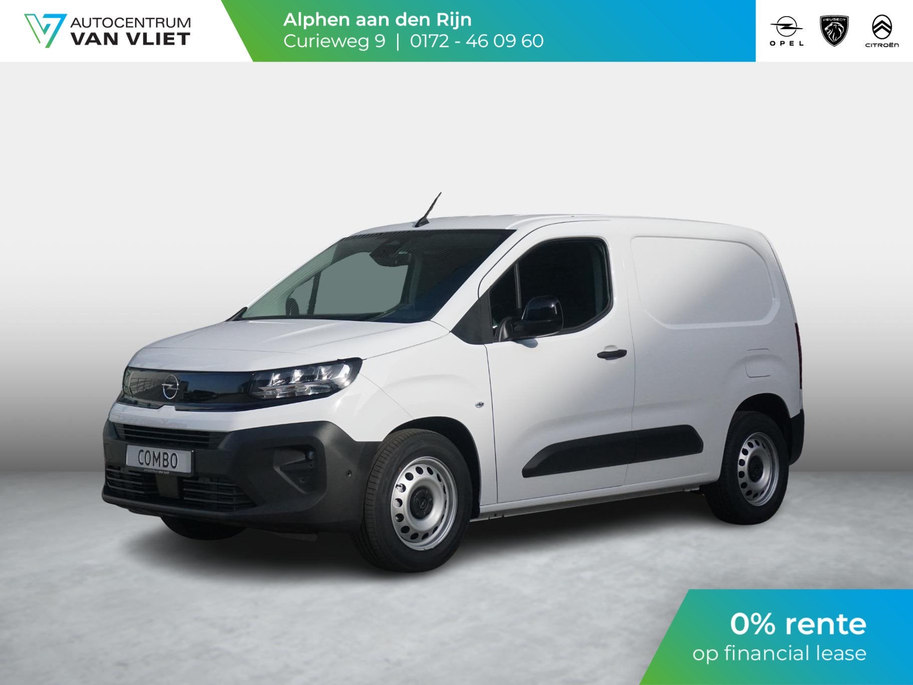 Opel Combo Electric L1 50kWh | 0% rente | camera | Apple Car, Parkeersensor, Met garantie (alle), Wit, Origineel Nederlands