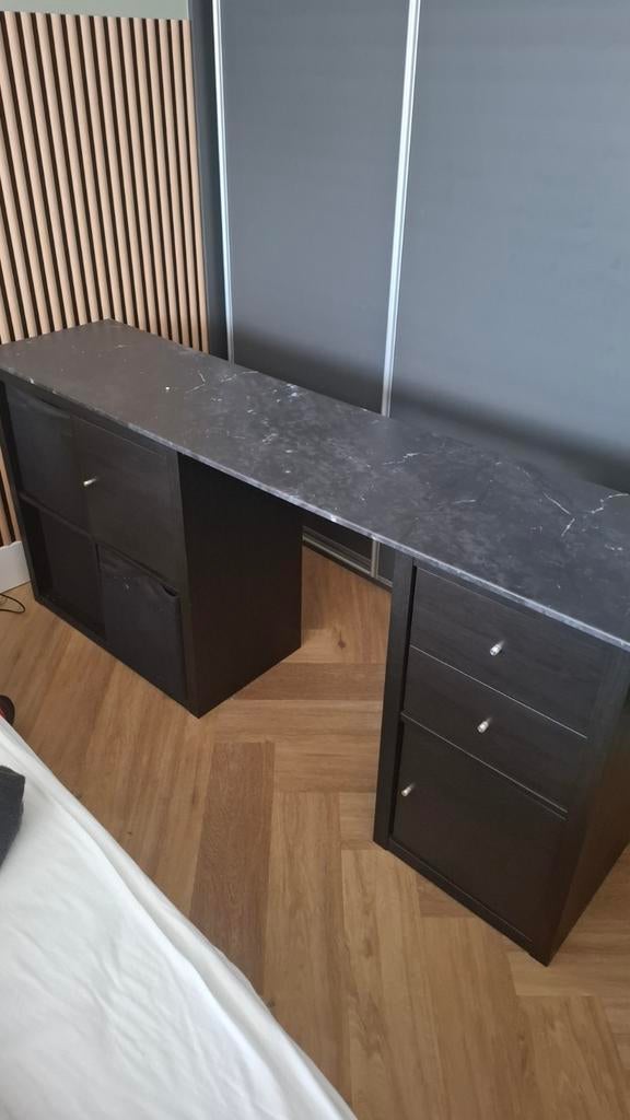 Bureau diy ikea, Huis en Inrichting, Bureaus, Ophalen of Verzenden, Gebruikt