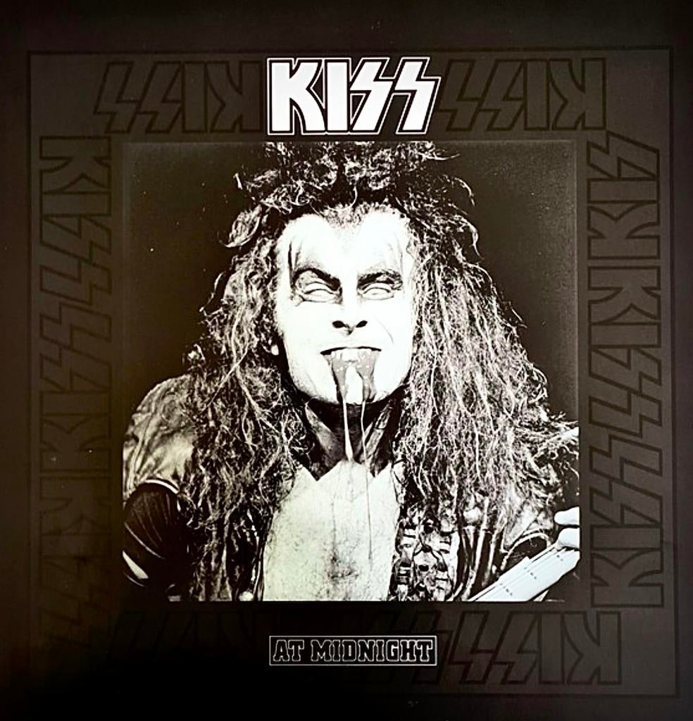 KISS LP AT MIDNIGHT (2LP W/All inserts) SUPER RARE MINT COPY, Inclusief poster, Ophalen of Verzenden, 1970 - 1979, 12 inch