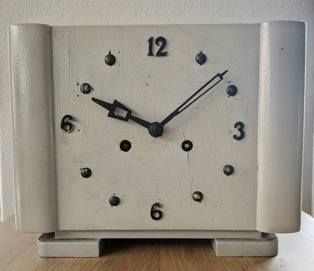 Art deco pendule, Antiek en Kunst, Ophalen of Verzenden