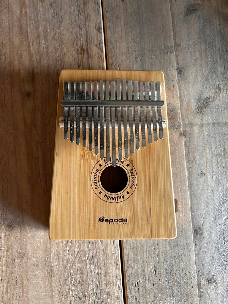 Kalimba - Bamboe Duimpiano - Zo goed als nieuw, Muziek en Instrumenten, Ophalen of Verzenden, Zo goed als nieuw