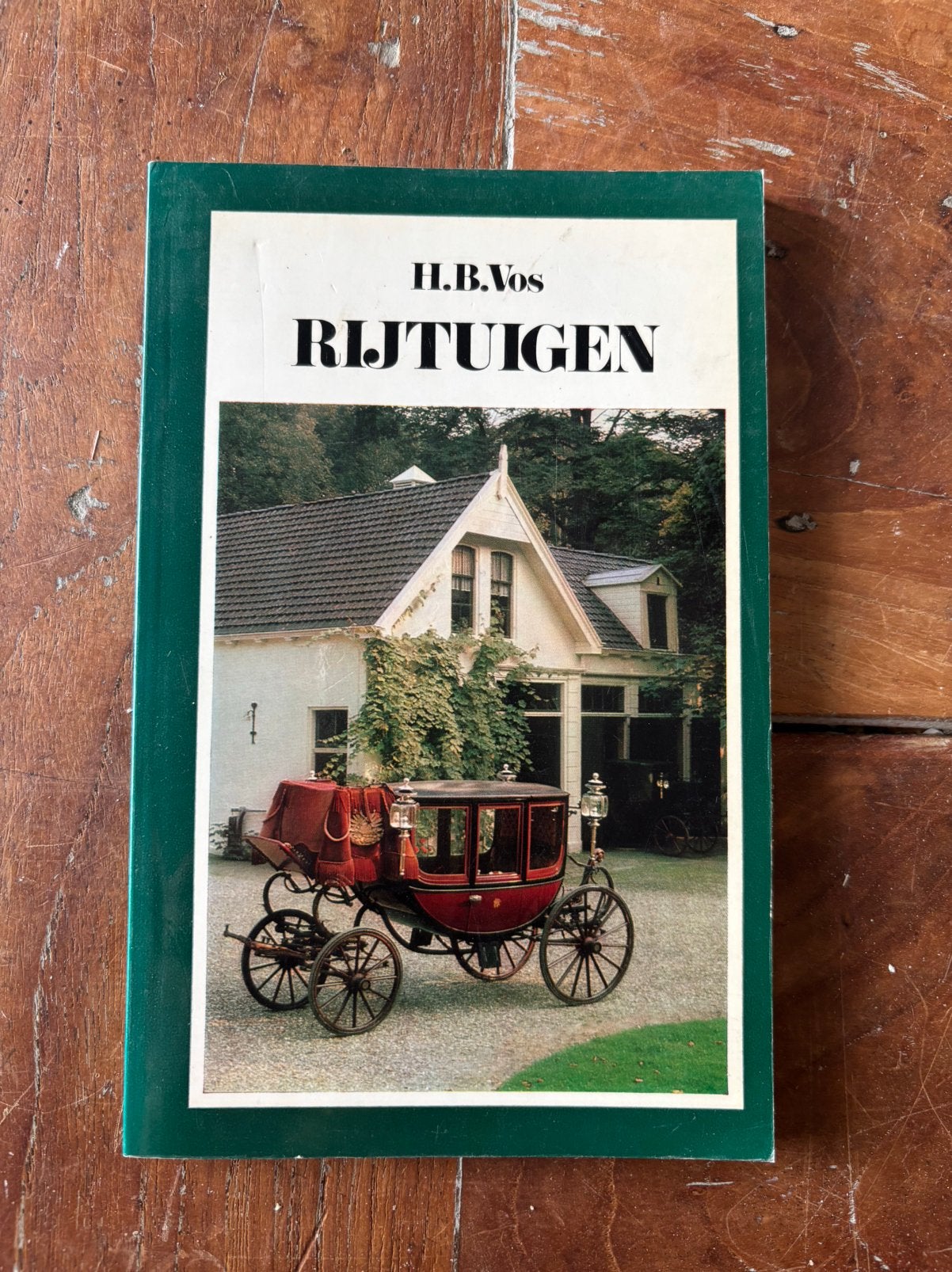 H.B Vos- Rijtuigen, Boeken, Ophalen of Verzenden, Zo goed als nieuw, Overige onderwerpen