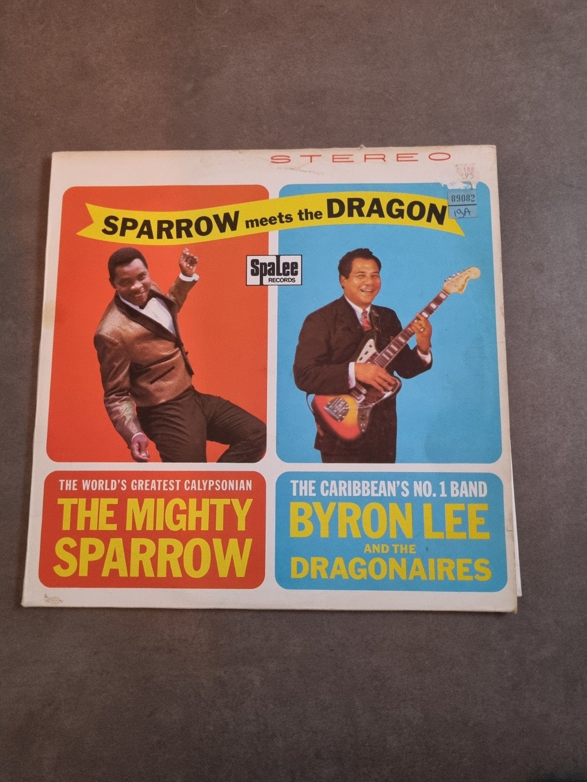 The Mighty Sparrow & Byron Lee - Sparrow Meets The Dragon LP, LP, Gebruikt, Originele persing, Ophalen of Verzenden