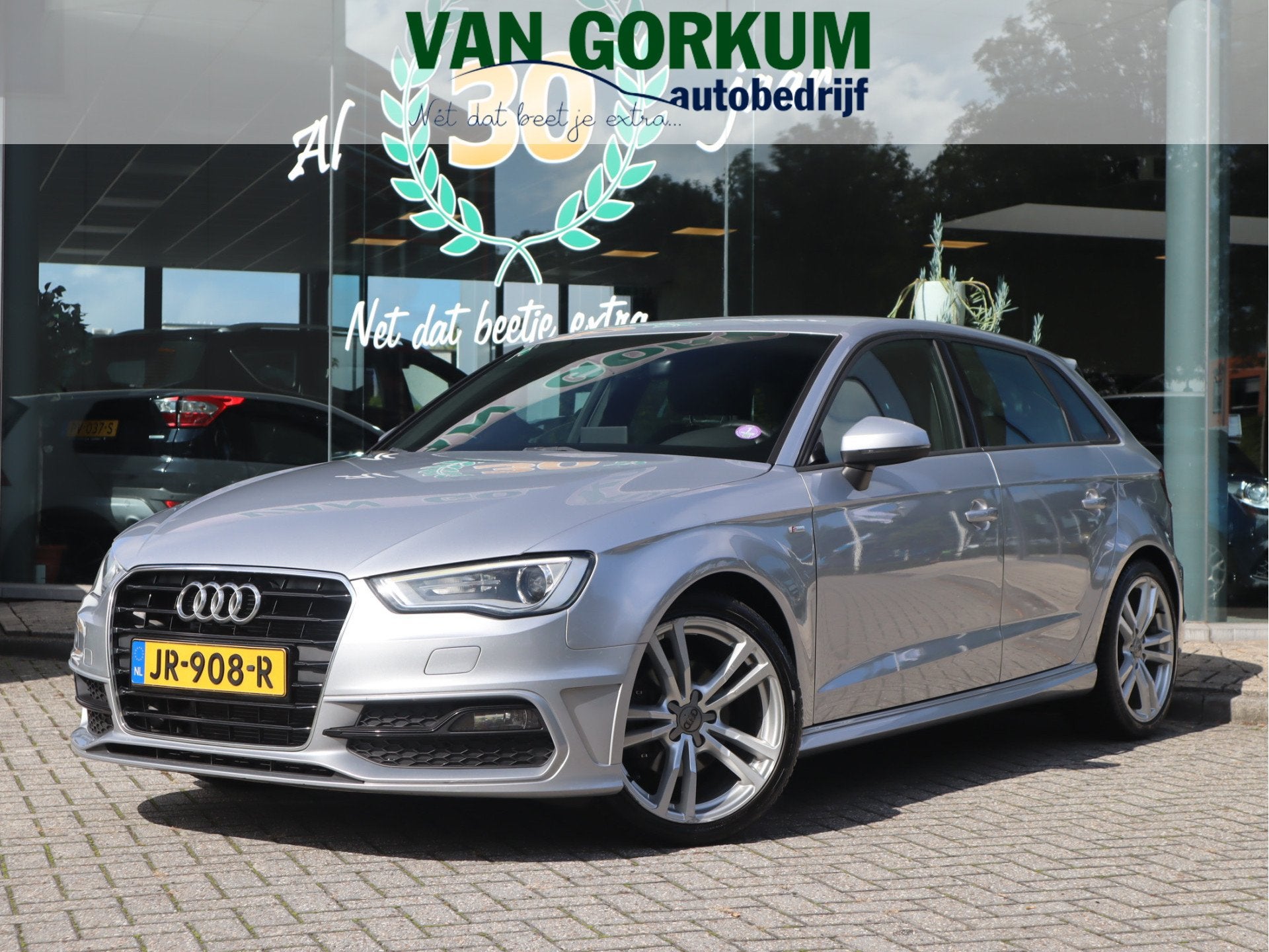 Audi A3 Sportback 1.4 TFSI CoD 2x S-Line Adrenalin Sport Nav, Auto's, Stof, Gebruikt, 4 cilinders, 150 pk