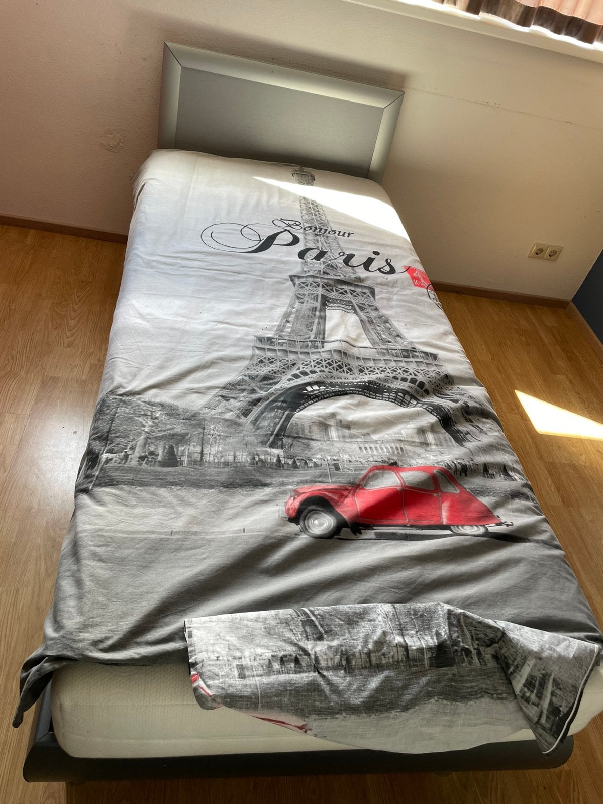 GRATIS 3 delige slaapkamer., Huis en Inrichting, Ophalen, Zo goed als nieuw, Tweepersoons, Hout
