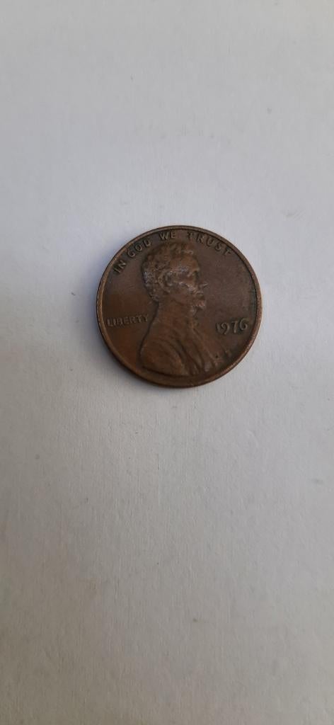 USA One Cent 1976 - Lincoln Penny, Postzegels en Munten, Munten | Amerika, Ophalen of Verzenden, Losse munt