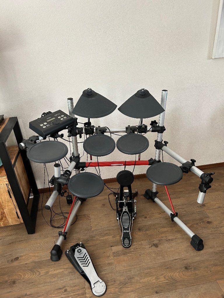 Yamaha DTX500 Elektronisch Drumstel - compleet, Ophalen, Gebruikt, Yamaha, Elektronisch