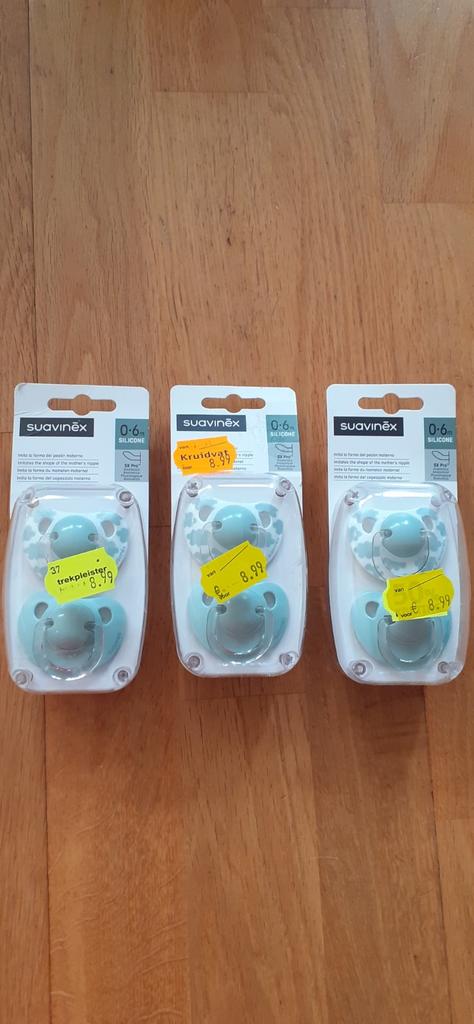 SUAVINEX SILICONE SPEEN 0-6 MAANDEN, Ophalen of Verzenden, Nieuw