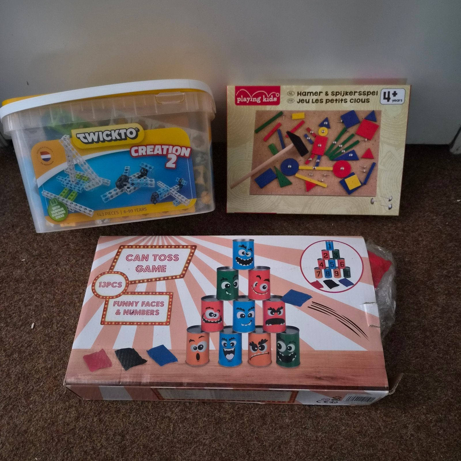 Spellen en speelgoed, Ophalen