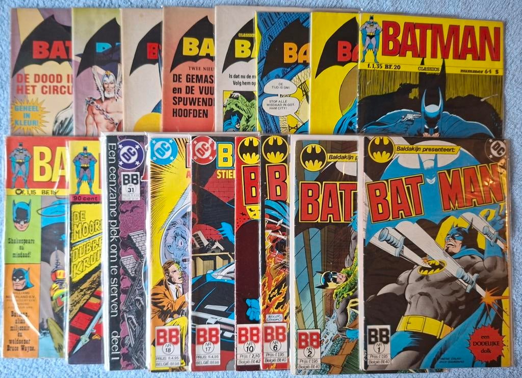 BATMAN CLASSICS & BALDAKIJN. 3 EURO PER STUK., Boeken, Strips | Comics, Meerdere comics, Ophalen of Verzenden, Gelezen, Europa