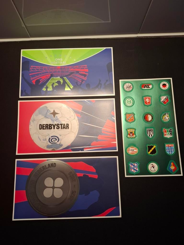 GROTE VOETBALPLAATJES XXL (PLUS), Plus, Ophalen of Verzenden